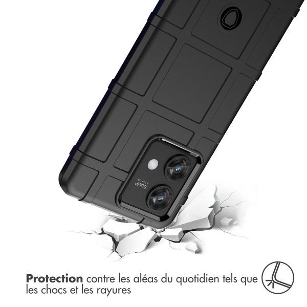 imoshion Coque Arrière Rugged Shield Motorola Edge 40 Neo - Noir