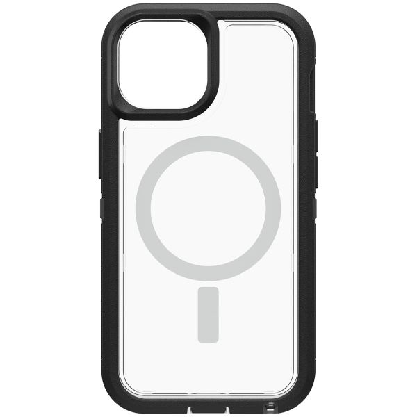 OtterBox Coque Defender Rugged avec MagSafe iPhone 14 - Transparent / Noir