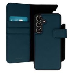 Étui portefeuille luxe 2-en-1 amovible Samsung Galaxy S25 FE - Bleu