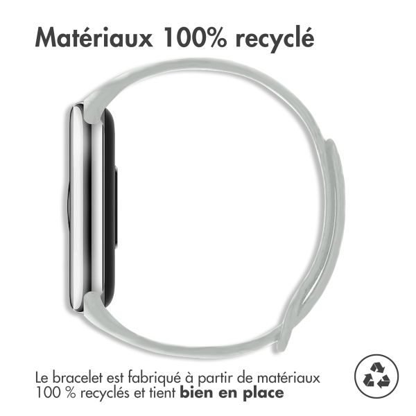 imoshion Bracelet sport en silicone Xiaomi Smart Band 8 / 9 - Gris