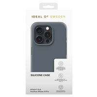 iDeal of Sweden Coque Silicone iPhone 15 Pro - Midnight Blue