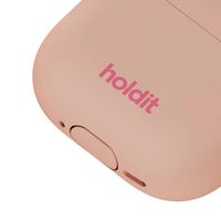 Holdit Coque Solid Silicone Apple AirPods 4 - Bare Pink