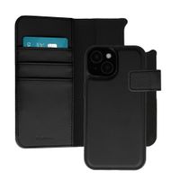 imoshion Étui portefeuille luxe 2-en-1 amovible Apple iPhone 15 - Noir