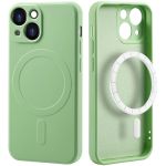 imoshion Coque Couleur avec MagSafe iPhone 13 Mini - Vert