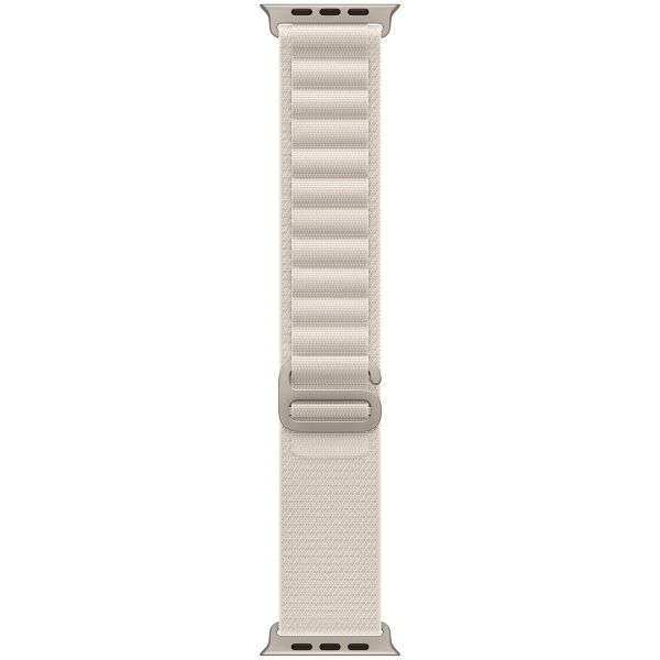 Apple Bracelet Alpine Loop Apple Watch | 44/45/46/49 mm - Taille M - Starlight