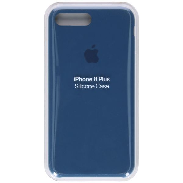 Apple Coque en silicone Apple iPhone 8 Plus / 7 Plus - Blue Cobalt