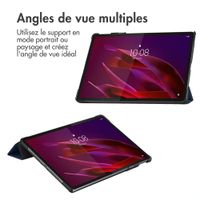 imoshion Coque tablette Trifold Lenovo Yoga Tab - Bleu foncé