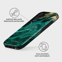 Burga Coque arrière Tough Apple iPhone 16 - Emerald Pool