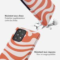 Selencia Coque arrière Vivid Tough Samsung Galaxy A53 - Dream Swirl Orange