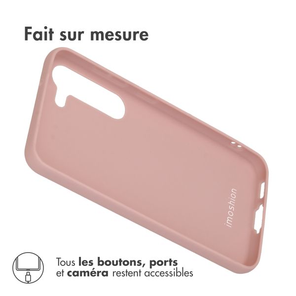 imoshion Coque Couleur Samsung Galaxy S23 - Dusty Pink