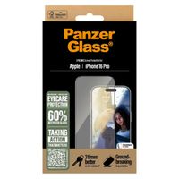 PanzerGlass Protection d'écran EyeCare Ultra-Wide Fit Anti avec applicateur iPhone 16 Pro