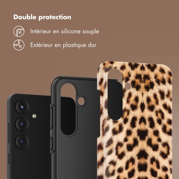 Selencia Coque arrière Vivid Samsung Galaxy S25 Plus - Wild Leo
