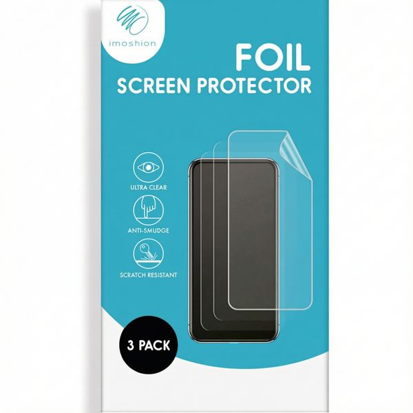 imoshion Protection d'écran Film 3pack Samsung Galaxy A22 (5G)