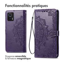 imoshion Etui de téléphone portefeuille Mandala Motorola Edge 30 Neo - Violet