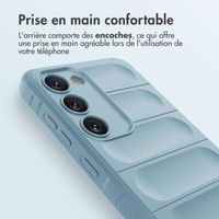 imoshion Coque arrière EasyGrip Samsung Galaxy S23 - Bleu clair