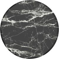 PopSockets Basic Grip - Black Modern Marble