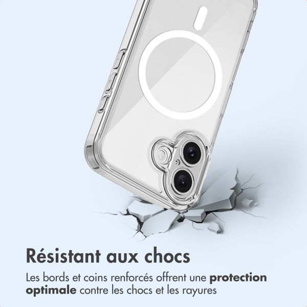 imoshion Coque arrière de protection avec MagSafe Apple iPhone 17 - Transparent