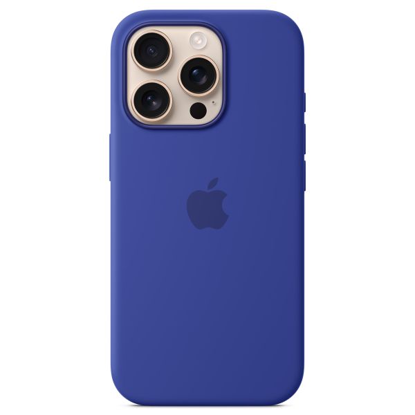 Apple Coque en silicone MagSafe Apple iPhone 16 Pro - Ultramarine