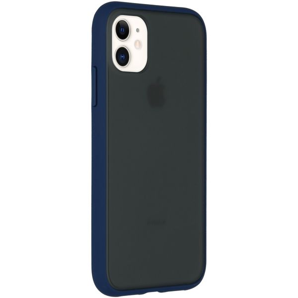 imoshion Coque Frosted iPhone 11 - Bleu