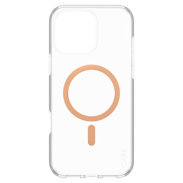 CARE by PanzerGlass Coque Urban Combat MagSafe Apple iPhone 16 Pro Max - Peachy
