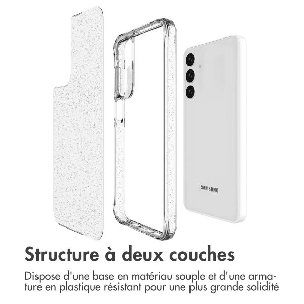 imoshion Coque Pailletée Samsung Galaxy A16 (5G) / A26 - Argent