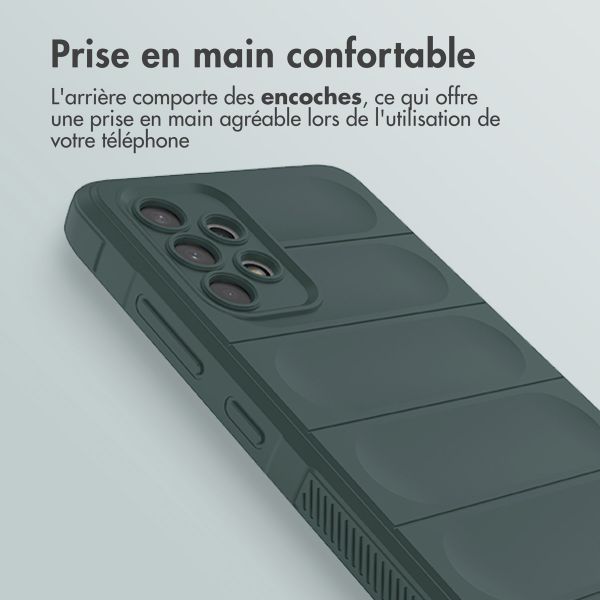 imoshion Coque arrière EasyGrip Samsung Galaxy A32 (4G) - Vert foncé