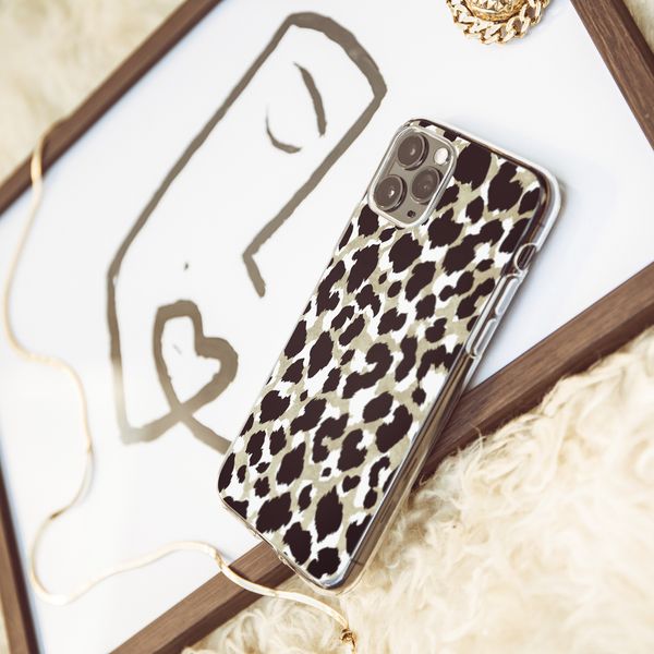 imoshion Coque Design Samsung Galaxy A12 - Golden Leopard