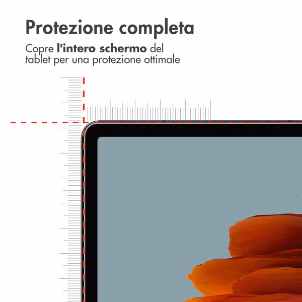 imoshion Protection d'écran en verre trempé Samsung Galaxy Tab S10 Plus / Tab S9 FE Plus / Tab S9 Plus / S8 Plus / S7 Plus / Tab S7 FE 5G