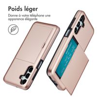 imoshion Coque arrière avec porte-cartes Samsung Galaxy A16 - Rose Doré