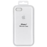 Apple Coque en silicone Apple iPhone SE (2022 / 2020) / 8 / 7 - Blanc