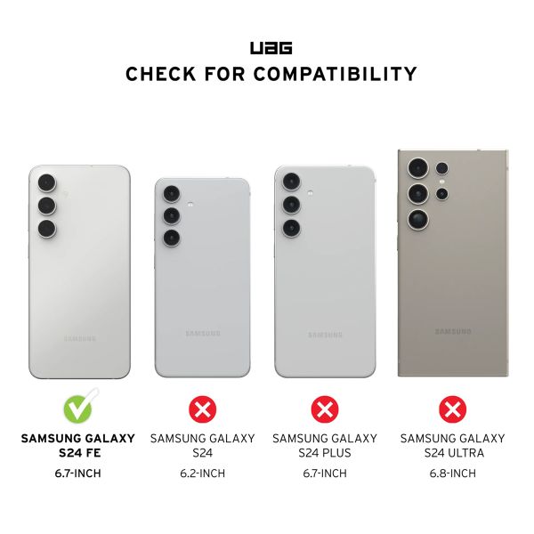 UAG Scout Backcover Samsung Galaxy S24 FE - Noir