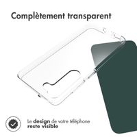 Accezz Coque Clear Samsung Galaxy S23 Plus - Transparent