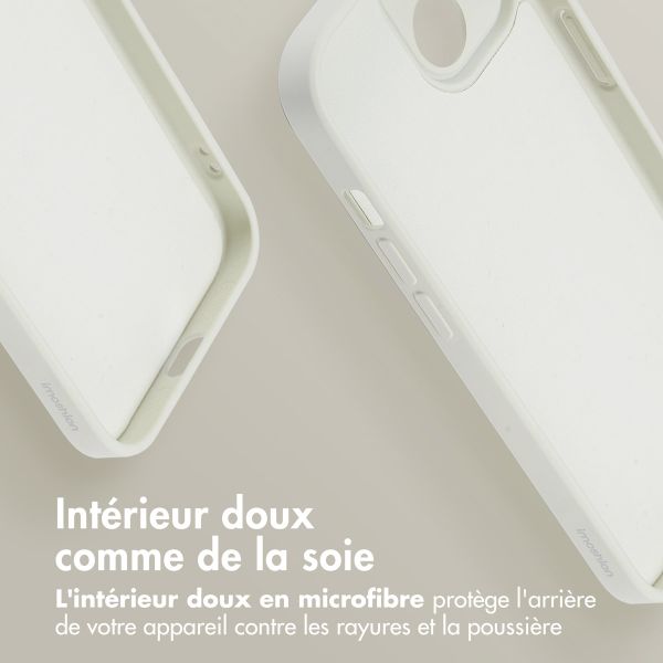imoshion Coque Couleur avec MagSafe Apple iPhone 15 - Beige