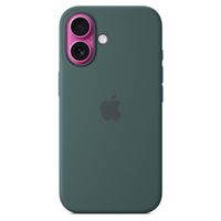 Apple Coque en silicone MagSafe Apple iPhone 16 - Lake Green