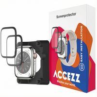 Accezz 2x Protecteur d'écran avec applicateur pour Apple Watch Series 1-3 - 42 mm