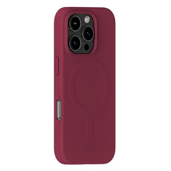 Holdit Coque MagSafe Apple iPhone 16 Pro Max - Red Velvet