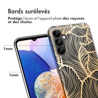 imoshion Coque Design Samsung Galaxy A14 (5G/4G) - Golden Leaves