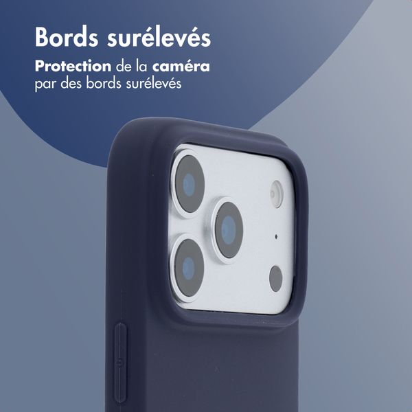 imoshion Coque Couleur Apple iPhone 17 Pro - Bleu foncé