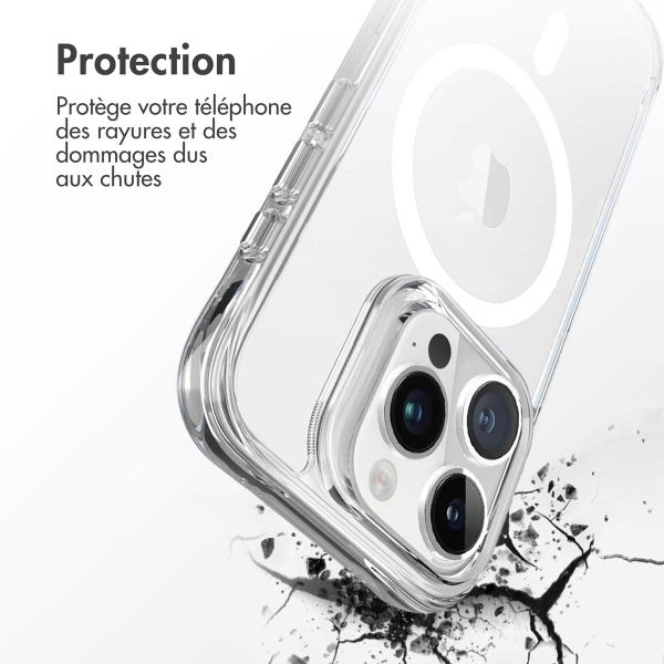 imoshion Coque Rugged Air MagSafe Apple iPhone 15 Pro - Transparent