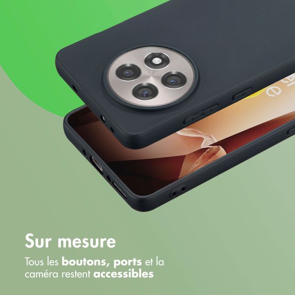 imoshion Coque Couleur OnePlus 13R - Noir
