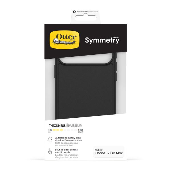 OtterBox Coque Symmetry MagSafe Apple iPhone 17 Pro Max - Black