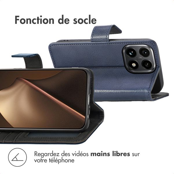 imoshion Étui de télephone portefeuille Xiaomi 15T - Bleu foncé