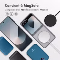 imoshion Coque Color Guard avec MagSafe Samsung Galaxy Z Flip 7 - Gris