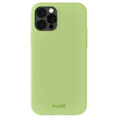 Holdit Coque Silicone iPhone 12 (Pro) - Matcha