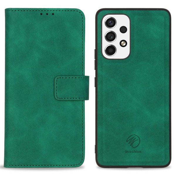 imoshion Etui de téléphone de luxe 2-en-1 amovible Samsung Galaxy A53 - Vert foncé