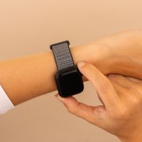 imoshion Bracelet en nylon Apple Watch Series 1 t/m 9 / SE (38/40/41 mm) | Series 10 / 11 (42 mm) - Ash Green