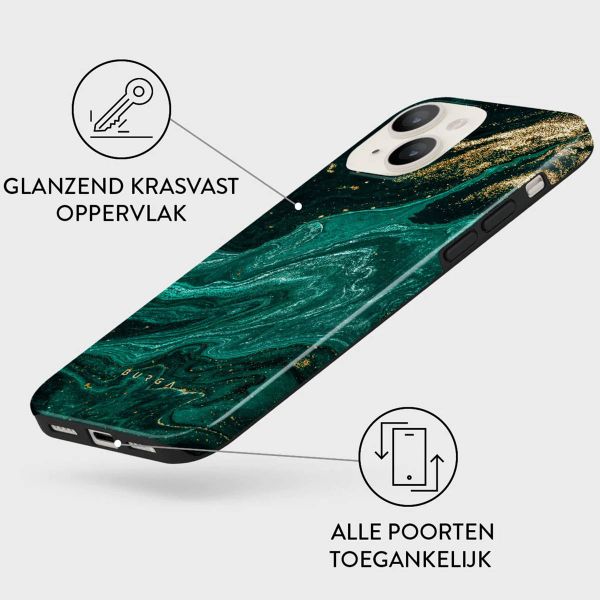 Burga Coque arrière Tough iPhone 14 - Emerald Pool