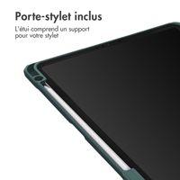 imoshion Coque tablette rigide Trifold iPad Air 11 pouces (2024) M2 / Air 5 (2022) / Air 4 (2020) - Vert