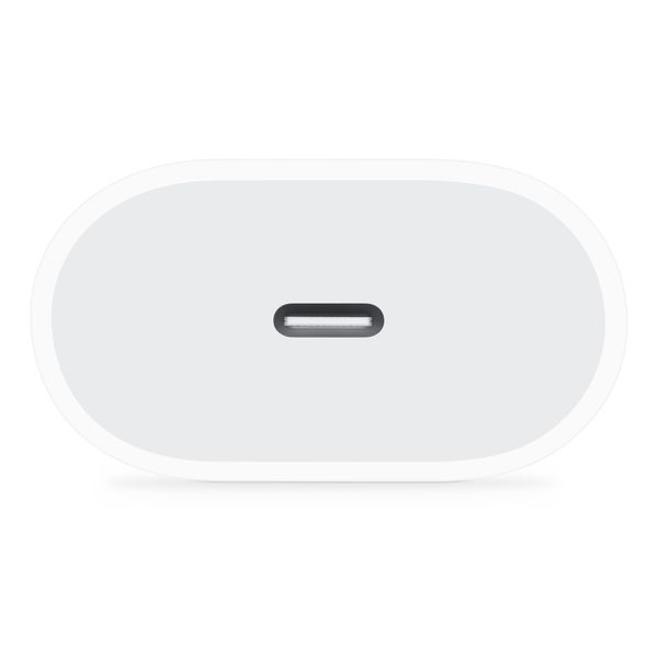 Apple Adaptateur secteur USB-C 20 W - Type C / F - Blanc