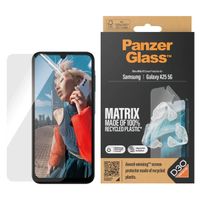 PanzerGlass ﻿Protection d'écran Matrix Recycled Ultra-Wide Fit Anti-bactérienne avec applicateur Samsung Galaxy A25 (5G)